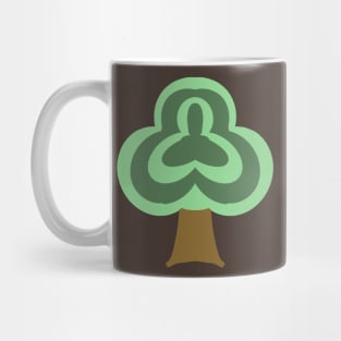 Circular Tree Mug